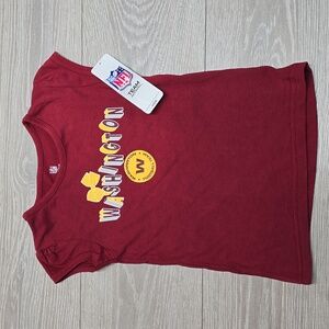 New with Tags Washington Football Team T-shirt size 4T
